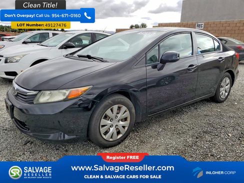 Used 2012 Honda Civic LX image 1
