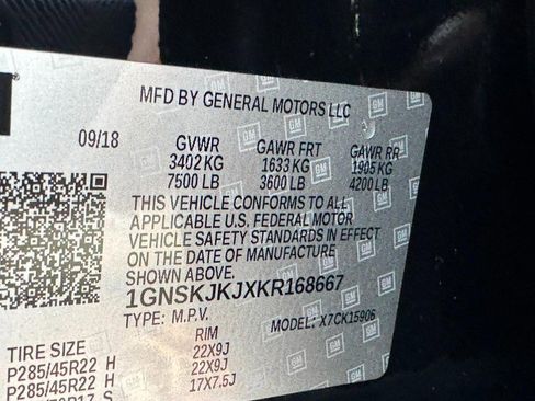 Used 2019 Chevrolet Suburban Premier image 27