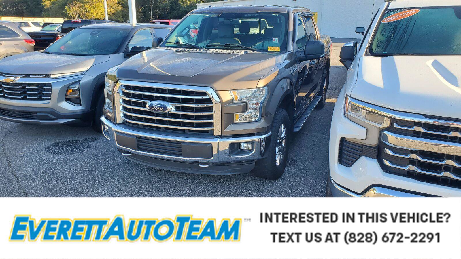 Used 2015 Ford F150 XLT w/ Equipment Group 302A Luxury AWD/4WD image 1