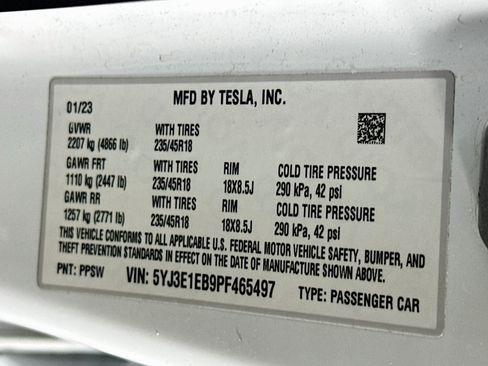 Used 2023 Tesla Model 3 Long Range AWD/4WD image 12