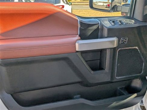 Used 2021 Ford F450 Platinum w/ Camper Package image 12