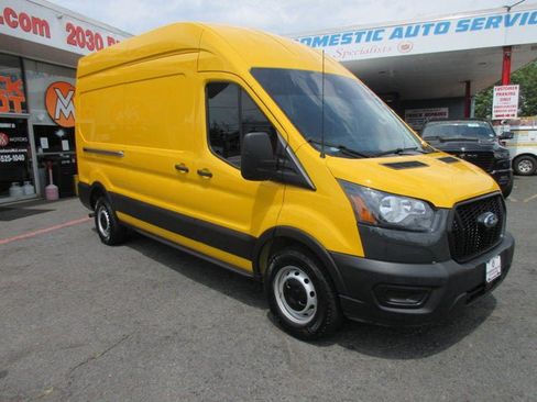 Used 2021 Ford Transit 250 148 High Roof w/ Load Area Protection Package RWD image 2