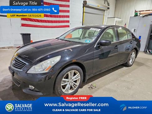 Used 2011 INFINITI G37 x Sedan w/ Premium Pkg AWD/4WD image 1