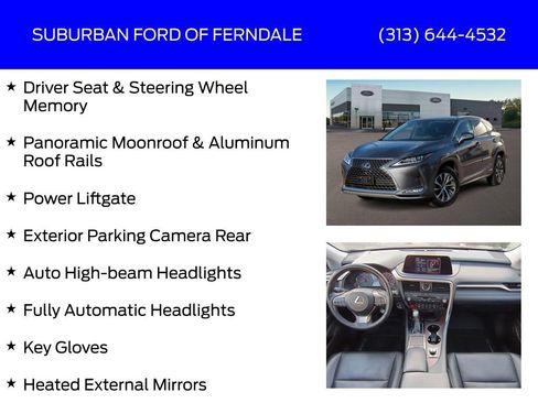Used 2022 Lexus RX 450h AWD w/ Premium Package image 12