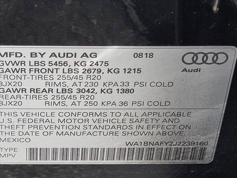 Used 2018 Audi Q5 2.0T Premium Plus w/ Premium Plus Package AWD/4WD image 18