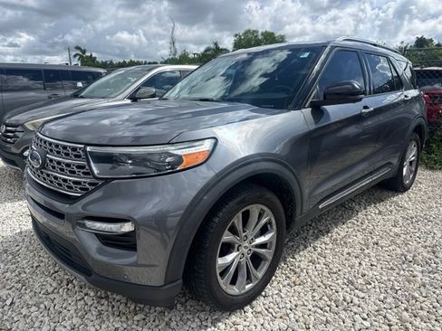 Used 2022 Ford Explorer Limited w/ Equipment Group 301A RWD image 1