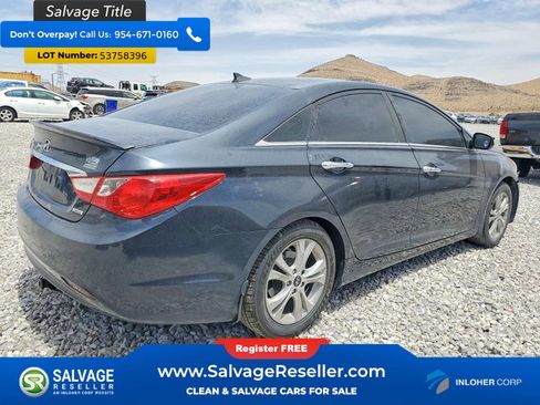 Used 2012 Hyundai Sonata Limited w/ Navigation Pkg FWD image 4