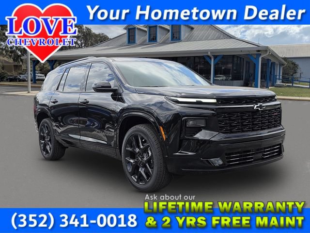 New 2026 Chevrolet Traverse RS w/ LPO, Floor Liner Package FWD 360° Tour