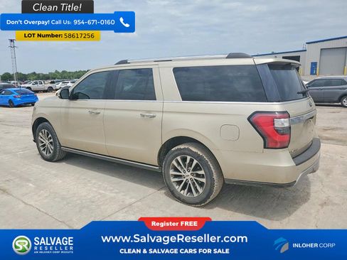 Used 2018 Ford Expedition Max Limited w/ Equipment Group 301A AWD/4WD image 3