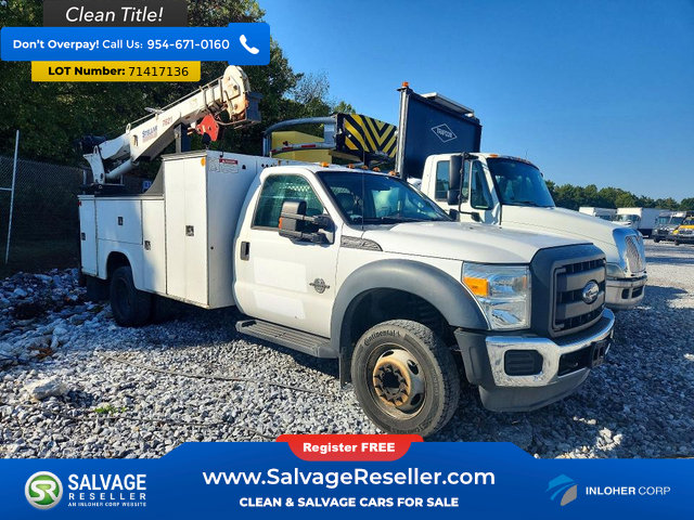 Used 2014 Ford F550 2WD Regular Cab Super Duty image 5