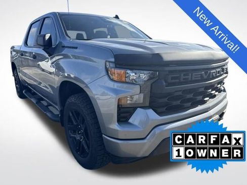 Used 2024 Chevrolet Silverado 1500 Custom w/ LPO, Dark Essentials Package AWD/4WD image 1