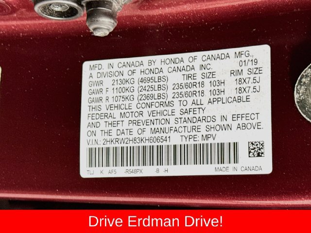 Used 2019 Honda CR-V EX-L image 32