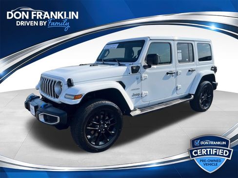 Used 2024 Jeep Wrangler Unlimited Sahara w/ Safety Group AWD/4WD image 1