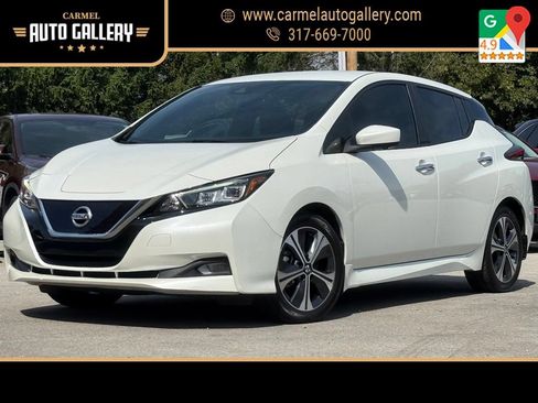 Used 2021 Nissan Leaf SV w/ SV Technology Package FWD image 1