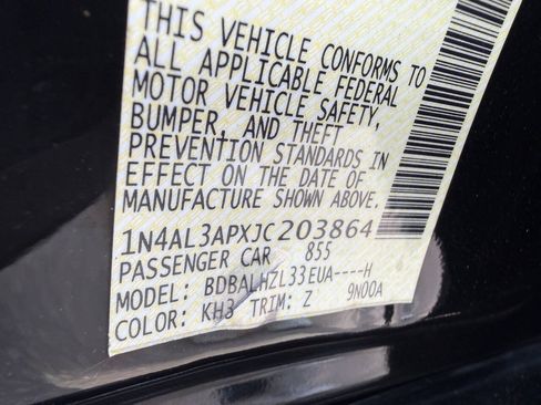 Used 2018 Nissan Altima 2.5 SR FWD image 32