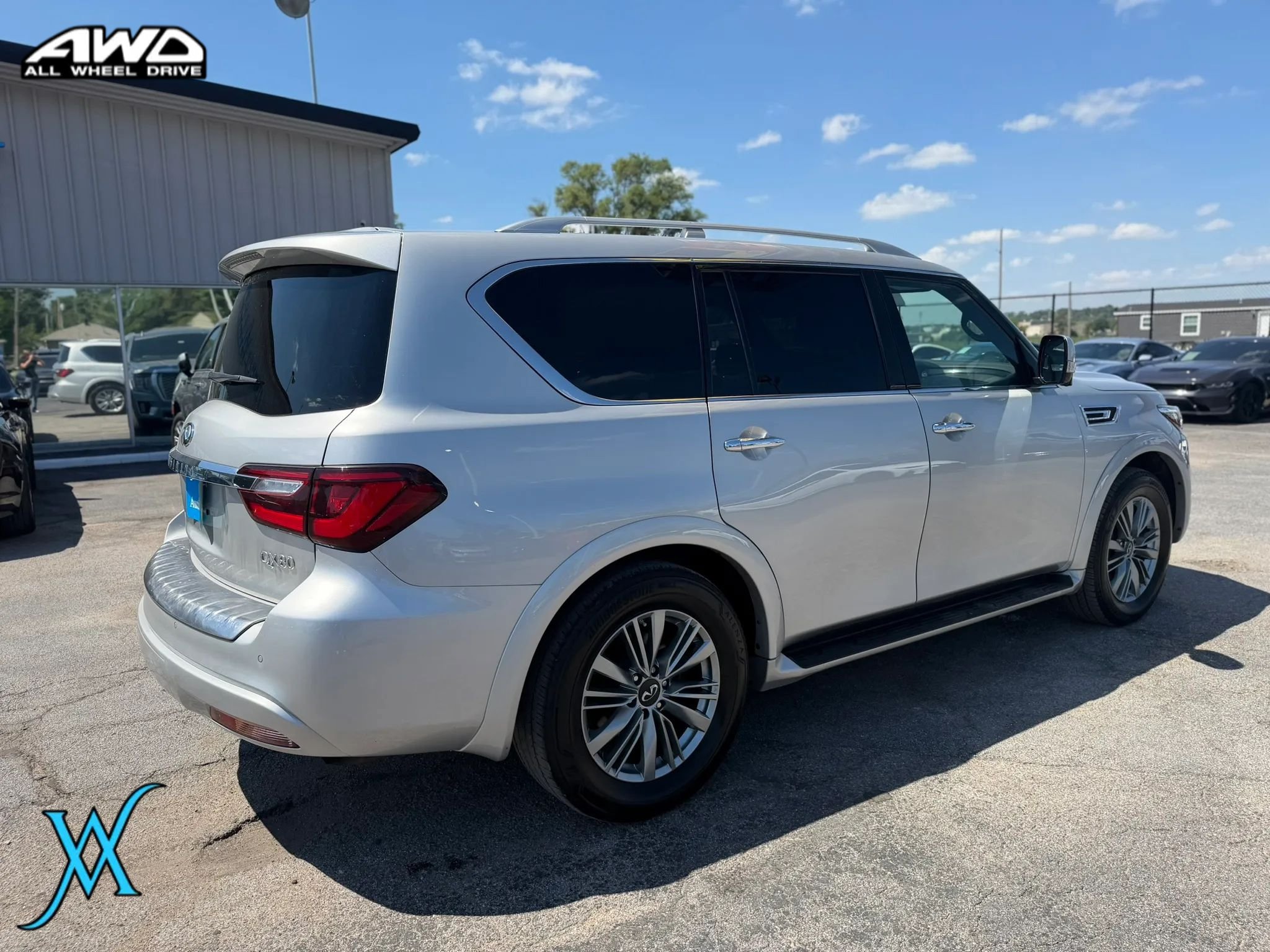 Used 2021 INFINITI QX80 Luxe AWD/4WD image 7