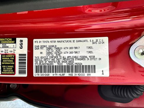 New 2025 Toyota Tacoma TRD Off-Road image 13