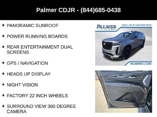Used 2023 Cadillac Escalade ESV V AWD/4WD image 6
