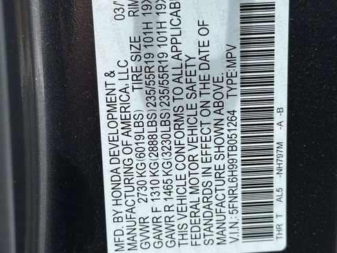 New 2026 Honda Odyssey Elite image 33
