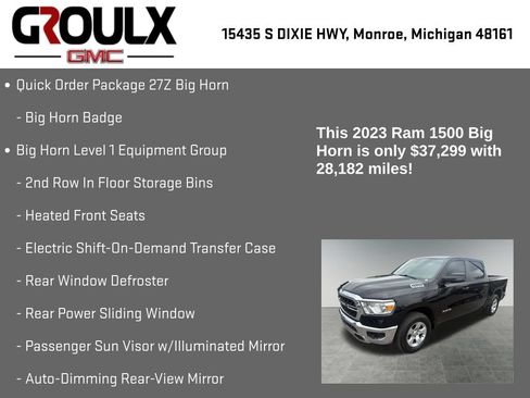 Used 2023 RAM 1500 Big Horn AWD/4WD image 8
