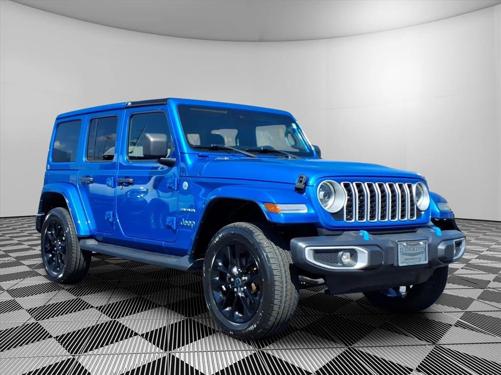 Used 2024 Jeep Wrangler Unlimited Sahara w/ Safety Group AWD/4WD image 1