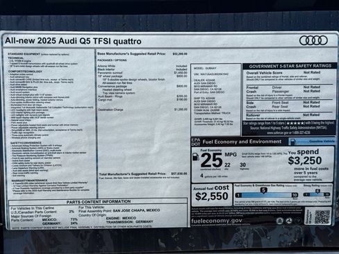 New 2025 Audi Q5 Premium image 21