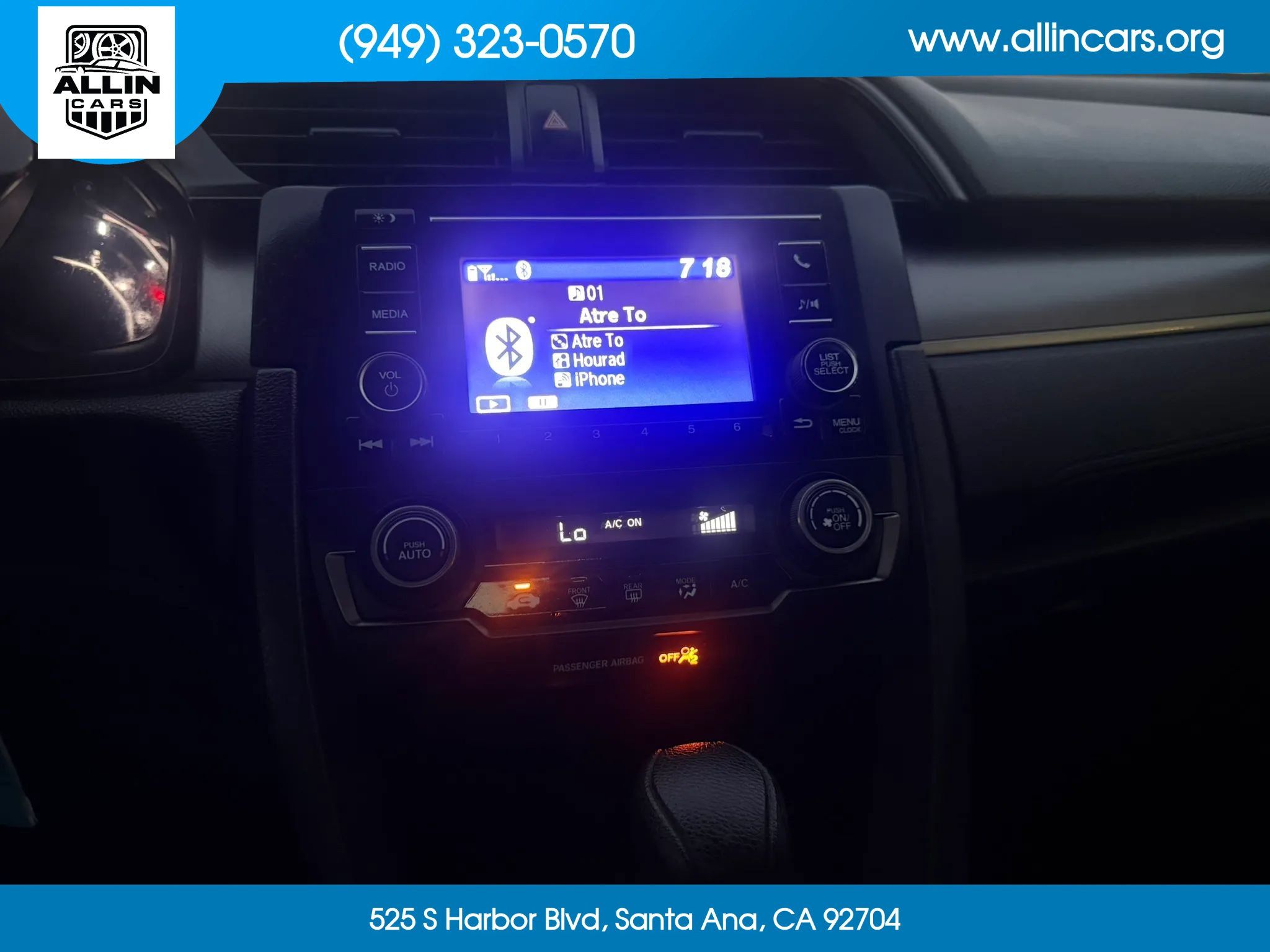 Used 2017 Honda Civic LX image 8
