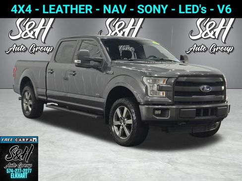 Used 2015 Ford F150 Lariat w/ Equipment Group 502A Luxury AWD/4WD image 1
