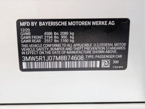 Used 2021 BMW 330i Sedan w/ Convenience Package image 25