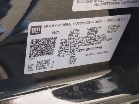 New 2025 GMC Sierra 1500 AT4 w/ Technology Package image 36