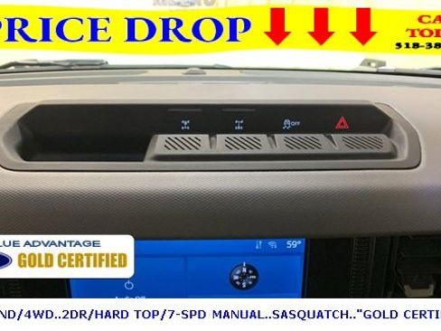 Certified 2022 Ford Bronco Big Bend w/ Sasquatch Package image 32