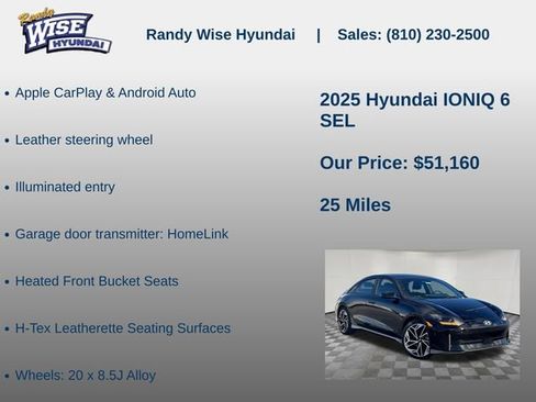 New 2025 Hyundai Ioniq 6 SEL AWD/4WD image 15