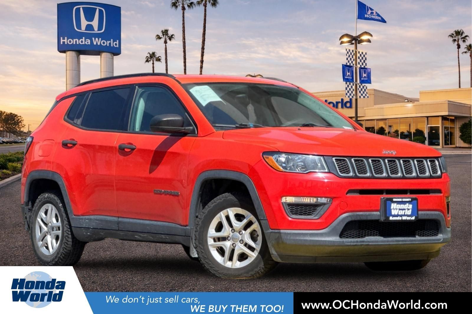 Used 2018 Jeep Compass Sport FWD image 1
