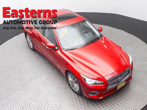 Used 2023 INFINITI Q50 Luxe w/ Cargo Package AWD/4WD image 3