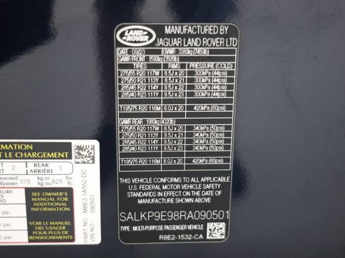 Used 2024 Land Rover Range Rover SE AWD/4WD image 88