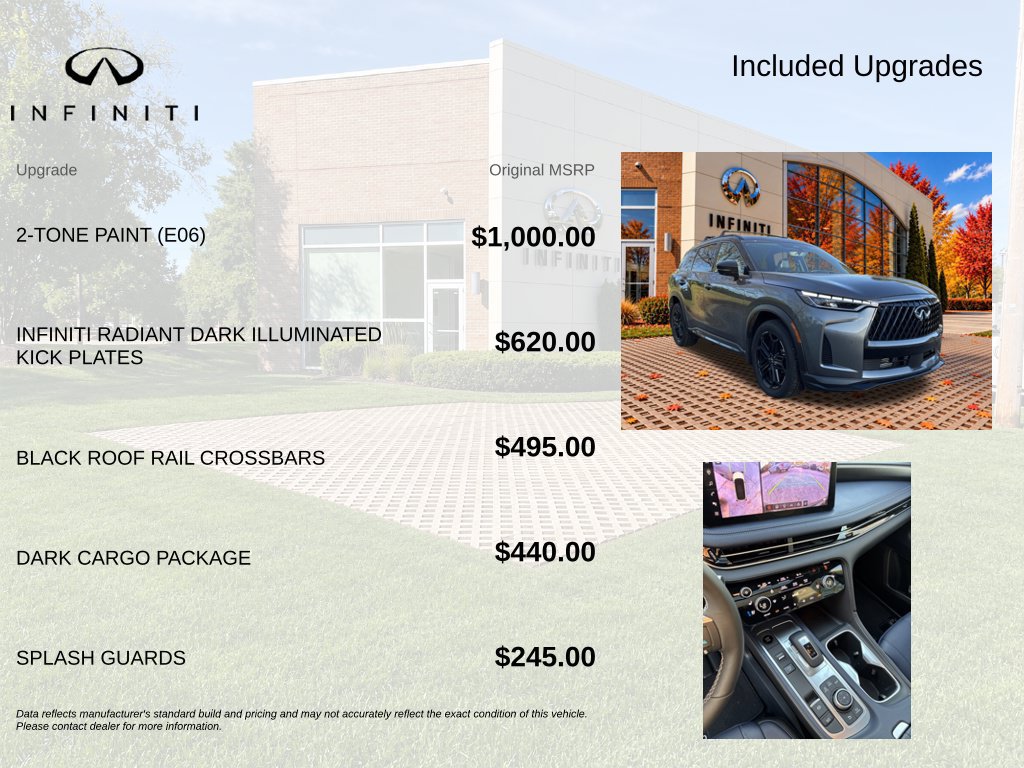 Used 2026 INFINITI QX60 Sport w/ Dark Cargo Package AWD/4WD image 6