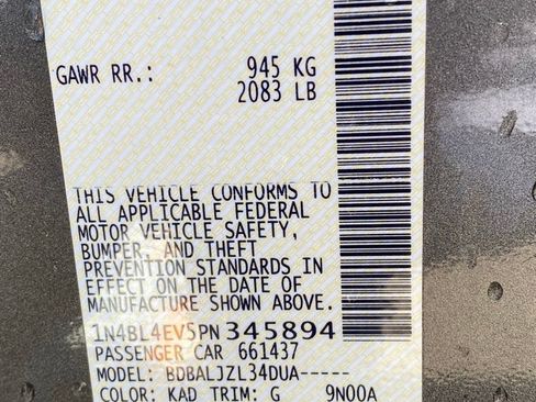 Used 2023 Nissan Altima 2.5 SL image 33