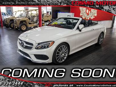 Used 2018 Mercedes-Benz C 300 Cabriolet w/ Premium Package