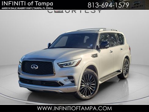 Used 2021 INFINITI QX80 Premium Select w/ Cargo Package image 1