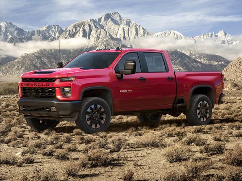 Used 2022 Chevrolet Silverado 2500 Custom w/ Custom Value Package AWD/4WD image 1