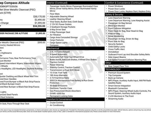 Used 2023 Jeep Compass Latitude AWD/4WD image 2