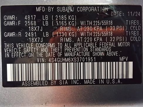 Used 2025 Subaru Crosstrek 2.5i Limited w/ Popular Package #4A image 21