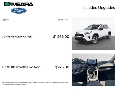 Used 2022 Toyota RAV4 XLE w/ Convenience Package AWD/4WD image 4