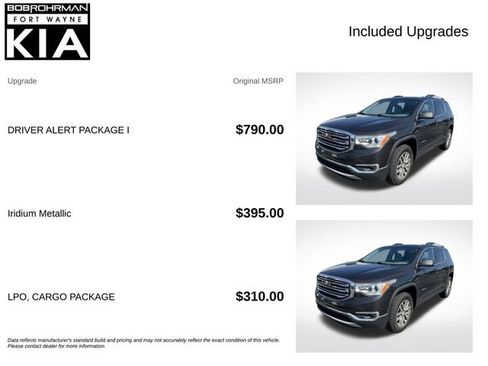 Used 2017 GMC Acadia SLE w/ Driver Alert Package I AWD/4WD image 4
