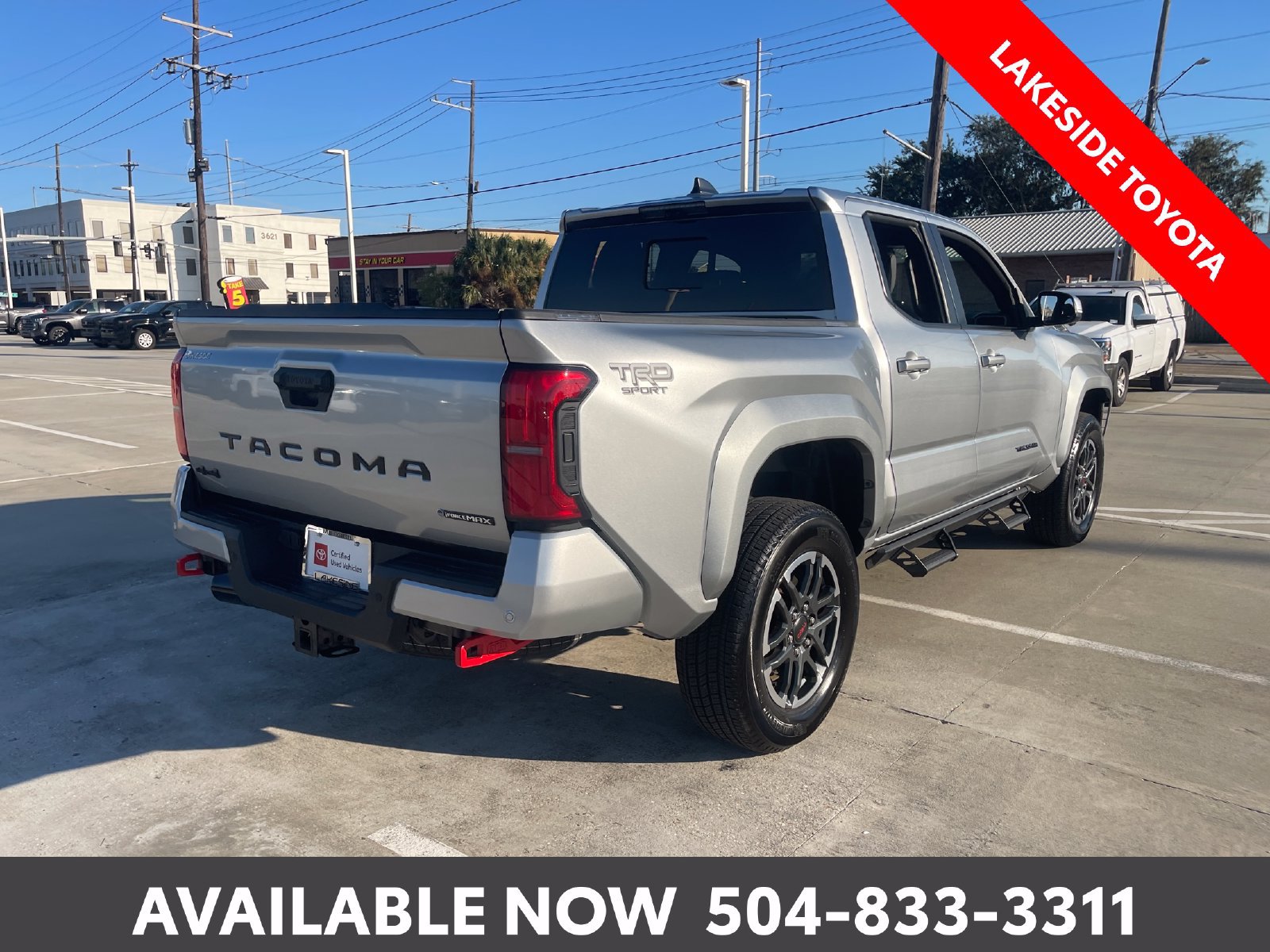 Certified 2025 Toyota Tacoma TRD Sport w/ TRD Sport Premium Package AWD/4WD image 6