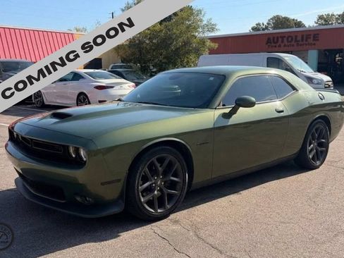 Used 2021 Dodge Challenger R/T w/ Blacktop Package RWD image 1