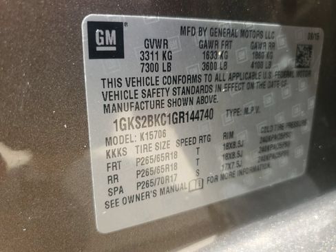 Used 2016 GMC Yukon SLT AWD/4WD image 41