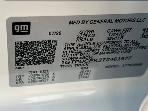 New 2026 GMC Sierra 1500 Elevation w/ Elevation Select Package AWD/4WD image 22