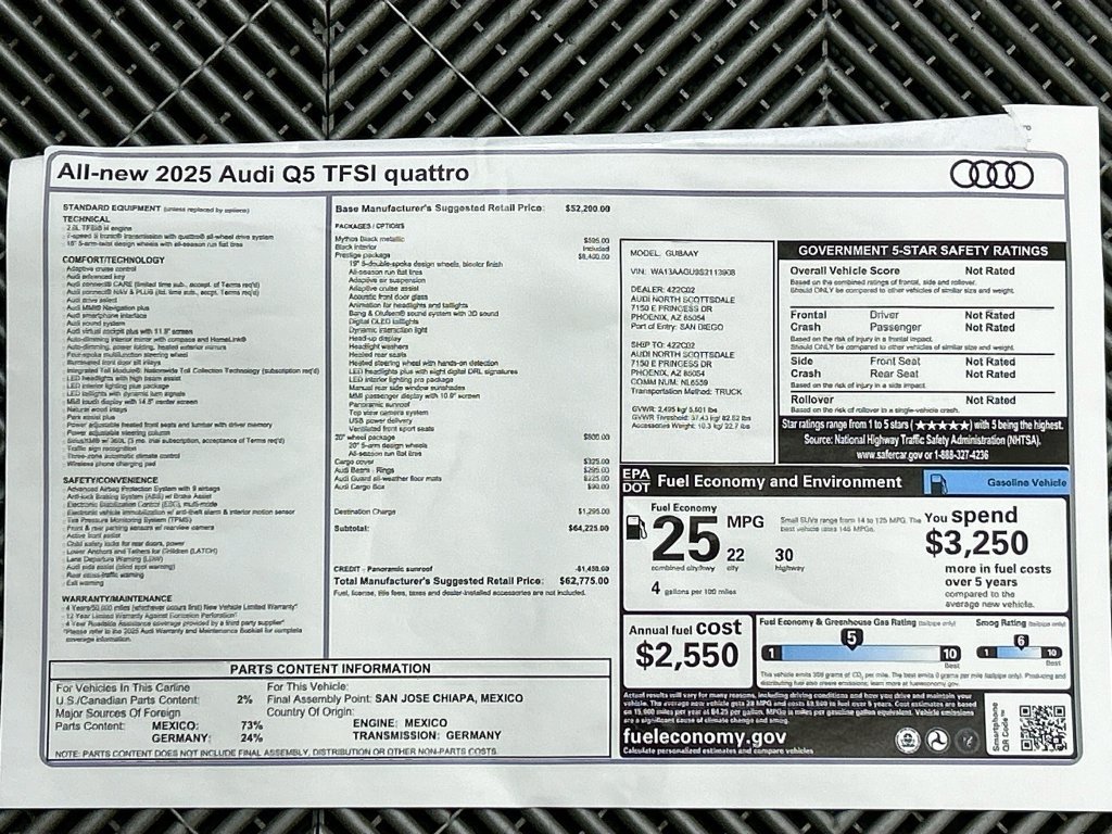 Used 2025 Audi Q5 Prestige AWD/4WD image 35