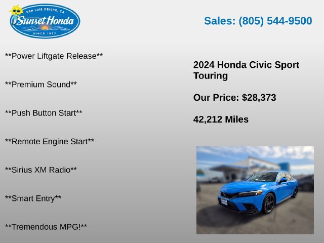 Used 2024 Honda Civic Sport Touring image 18